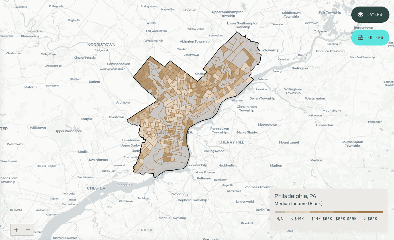 Local Wealth Explorer screenshot